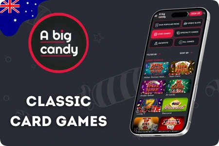 A Big Candy Casino real money table games blackjack and roulette
